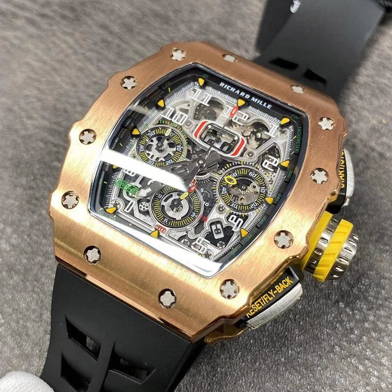 超希少！リシャール・ミル F1レース 偽物 シースルーバック 自動巻き riz20998
